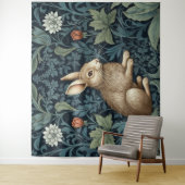 Tenture Bunny dans la forêt Art nouveau (En situation)