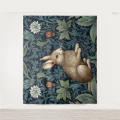 Tenture Bunny dans la forêt Art nouveau (Devant)
