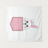 Tenture Bunny de poches (Devant (Horizontal))