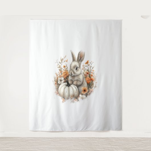 Tenture Bunny Shirt Citrouille du pays (Devant)