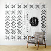 Tenture Business Event Corporate Party Tapestry (En situation (horizontale))