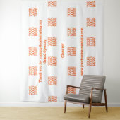 Tenture Business Grand Ouverture Ajouter Logo Mur photo (En situation)