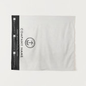 Tenture Business Table Runner Banner Linen Logo Social (Devant (Horizontal))