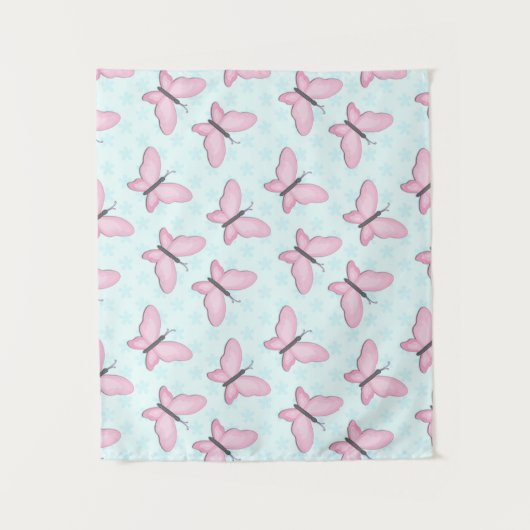 Tenture Butterfly Art For Toddlers (Devant)