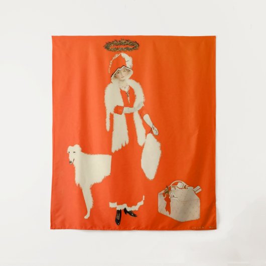 Tenture C Coles Phillips « Sainte d'aujourd'hui » Fadeaway (Devant)