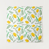 Tenture Cabanon, souccot, Etrog, fêtes juives, shofar, (Devant)