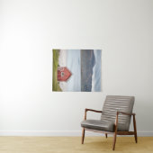 Tenture Cabine rouge Ramberg Lofoten (En situation (horizontale))