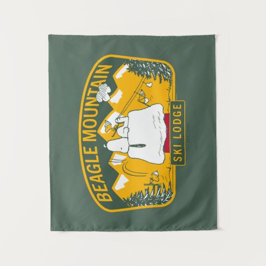 Tenture cacahuètes | Beagle Mountain Ski Lodge (Devant)