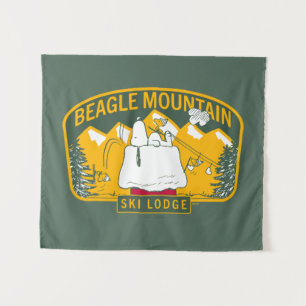 Tenture cacahuètes Beagle Mountain Ski Lodge
