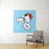 Tenture cacahuètes | Coach Football Snoopy (En situation (horizontale))