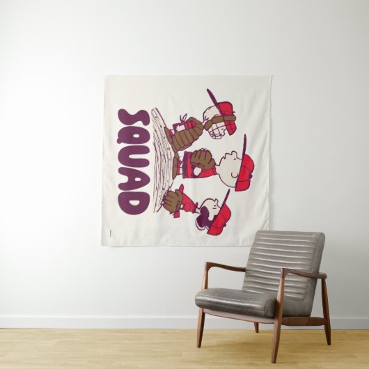 Tenture cacahuètes | Équipe de baseball (En situation (horizontale))