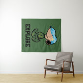 Tenture cacahuètes | Grande neige extérieure (En situation (horizontale))