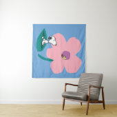 Tenture cacahuètes | Illustration Nature Rose Flower (En situation (horizontale))