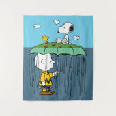 Tenture cacahuètes | Jour ensoleillé Jour de pluie Half &  (Devant)