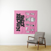 Tenture cacahuètes | Sally Brown (En situation (horizontale))