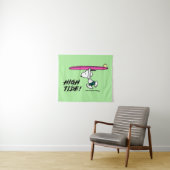 Tenture cacahuètes | Snoopy Courir sur le Surf (En situation (horizontale))