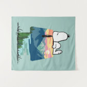 Tenture cacahuètes | Snoopy Dog House Go Wild (Devant (Horizontal))