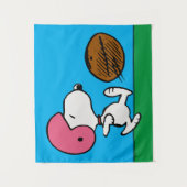 Tenture cacahuètes | Snoopy Football Kicker (Devant)