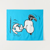 Tenture cacahuètes | Snoopy Happy Dance (Devant (Horizontal))