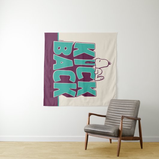 Tenture cacahuètes | Snoopy Kickback (En situation (horizontale))