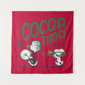 Tenture cacahuètes | Snoopy & Linus Cocoa Time (Devant)