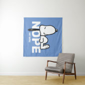 Tenture cacahuètes | Snoopy Pas aujourd'hui (En situation (horizontale))