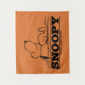 Tenture cacahuètes | Snoopy Reest Break (Devant)