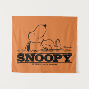 Tenture cacahuètes   Snoopy Reest Break
