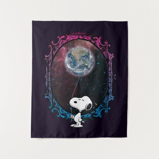Tenture cacahuètes | Snoopy Spacé Out Balloon (Devant)