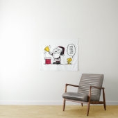 Tenture cacahuètes | Snoopy & Woodstock Père Noël Bell Rin (En situation (horizontale))