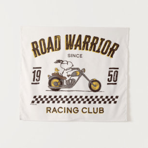 Tenture cacahuètes Snoopy & Woodstock Road Warriors