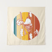 Tenture cacahuètes | Snoopy & Woodstock Ski Trip (Devant (Horizontal))