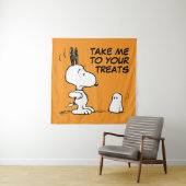 Tenture cacahuètes | Woodstock Scares Snoopy (En situation)