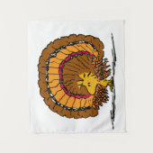 Tenture cacahuètes | Woodstock Turquie (Devant)