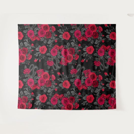 Tenture Caché en rose (Devant (Horizontal))