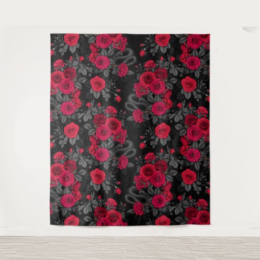 Tenture Caché en rose (Devant)