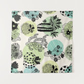 Tenture Cactus En Floraison : Charme Sans Mains (Devant (Horizontal))