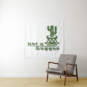Tenture Cactus Pas un gros cactus drôle dire (En situation)