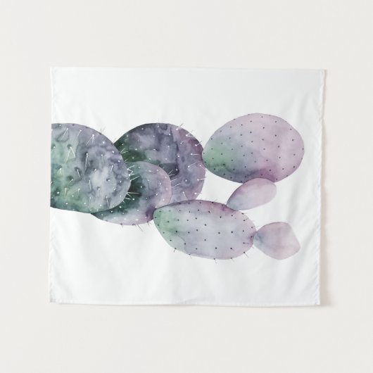 Tenture Cactus pourpre (Devant (Horizontal))