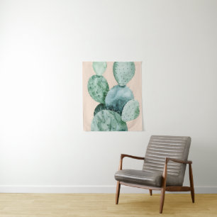Tenture Cactus sur le corail