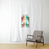 Tenture Cadeau 16e anniversaire homme Niveau 16 débloqué j (En situation)