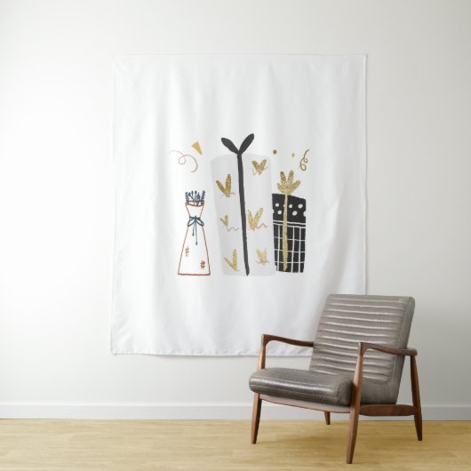 Tenture Cadeau artisanal (En situation)