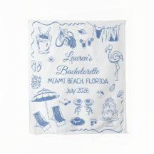 Cadeau bannière de destination personnalisée pour
