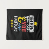 Tenture Cadeau d'anniversaire Croyez en vous (Devant (Horizontal))