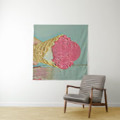 Tenture Cadeau d'anniversaire de crème glacée (En situation (horizontale))