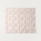 Tenture Cadeau d'anniversaire | Rose rose (Devant (Horizontal))