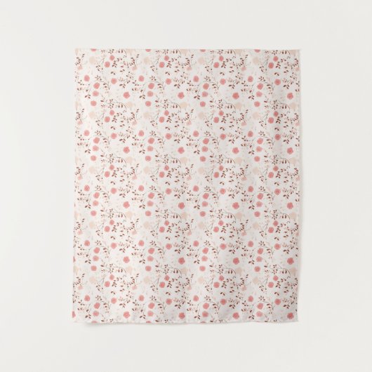 Tenture Cadeau d'anniversaire | Rose rose (Devant)