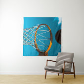 Tenture Cadeau de basket-ball génial (En situation (horizontale))
