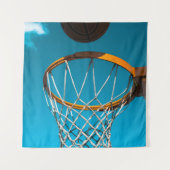 Tenture Cadeau de basket-ball génial (Devant)