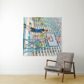 Tenture Cadeau de basket cool (En situation (horizontale))